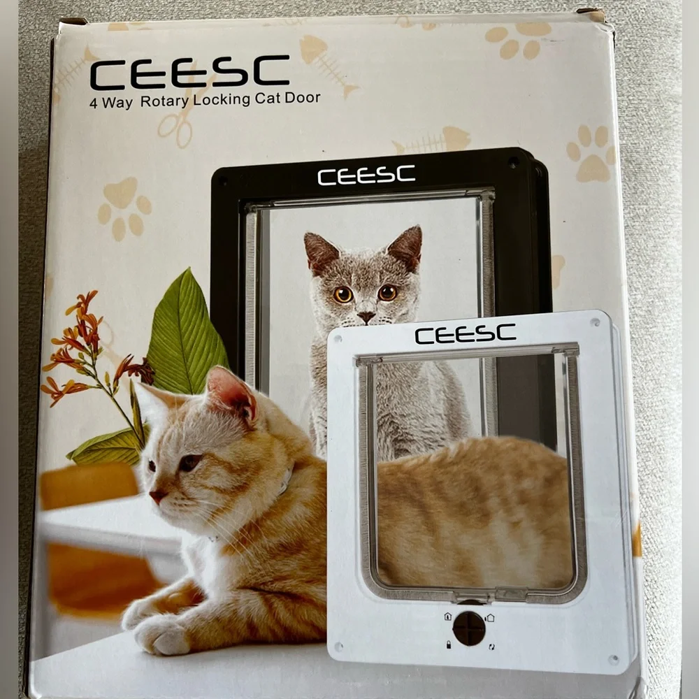 Cat Door (white)